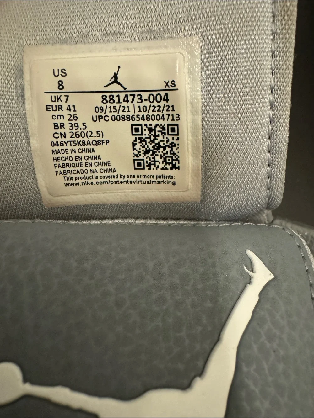 Jordan Hydro 6 Retro Men size 8